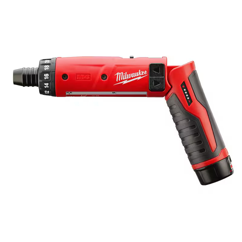 Cordless 1/4 in. Hex Screwdriver 2-Battery Kit H125
