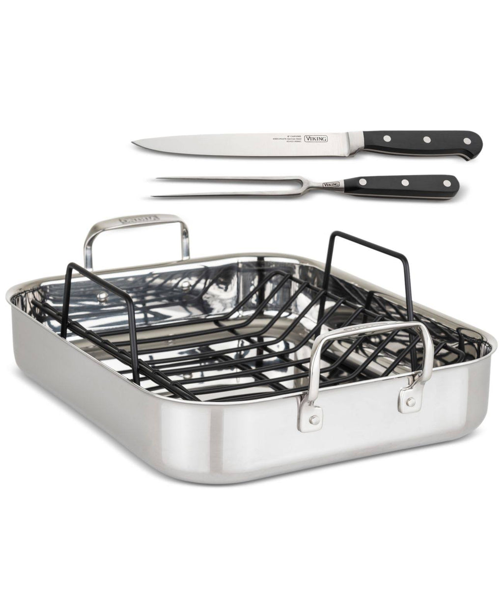 Stainless Steel Roasting Pan with Rack C705594