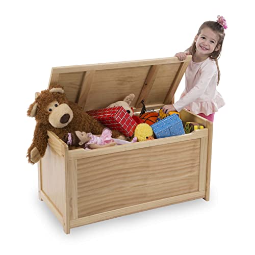 White Wooden Toy Chest K62900