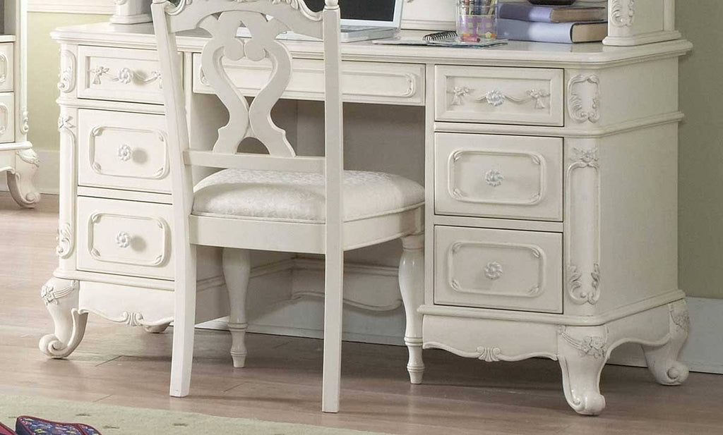 Twin Canopy Poster Bed in White X6265
