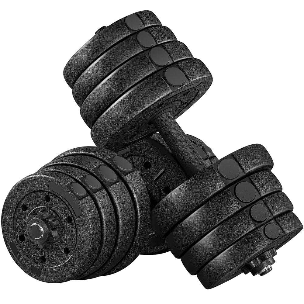 Adjustable 66LB Dumbbell Weight Set J64229