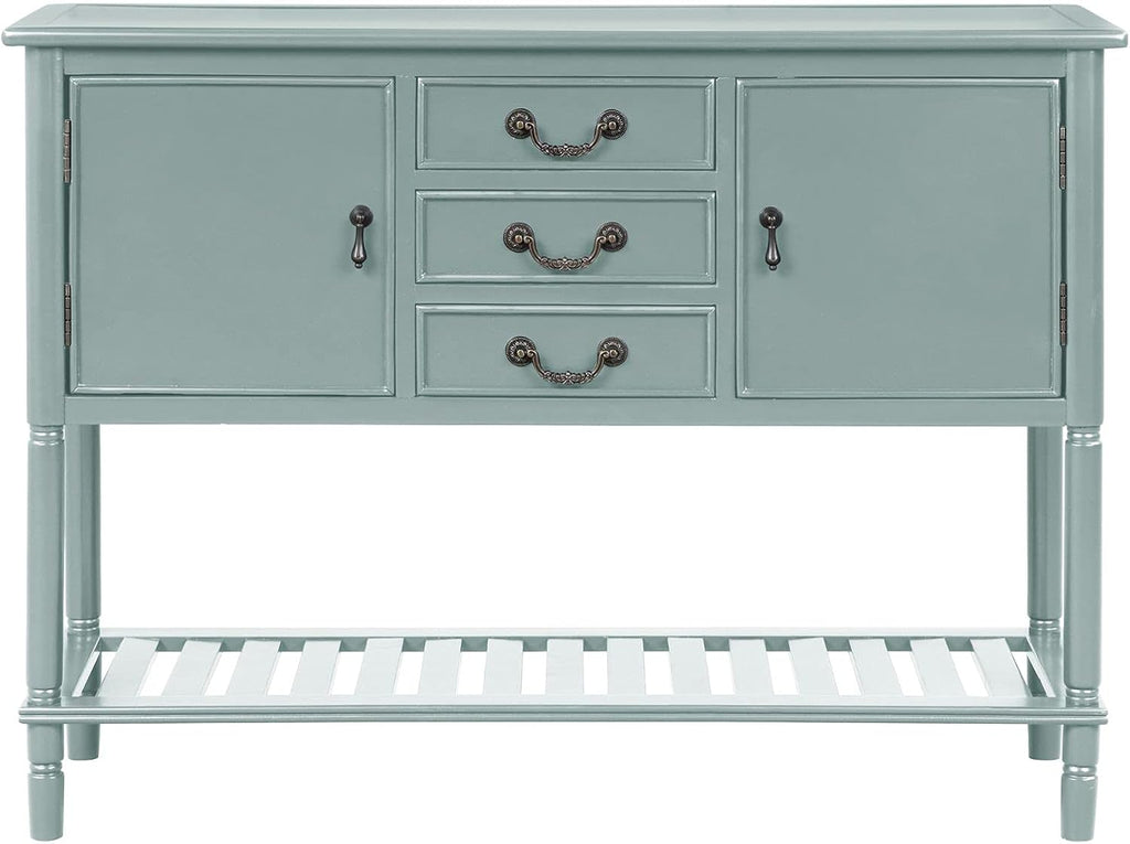 Console Table with 2 Cabinets and 3 Storage Drawers O42040