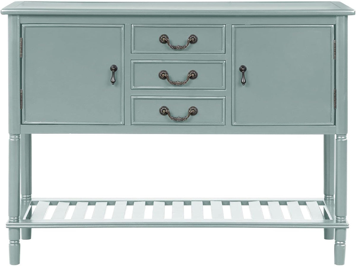 Console Table with 2 Cabinets and 3 Storage Drawers O42040