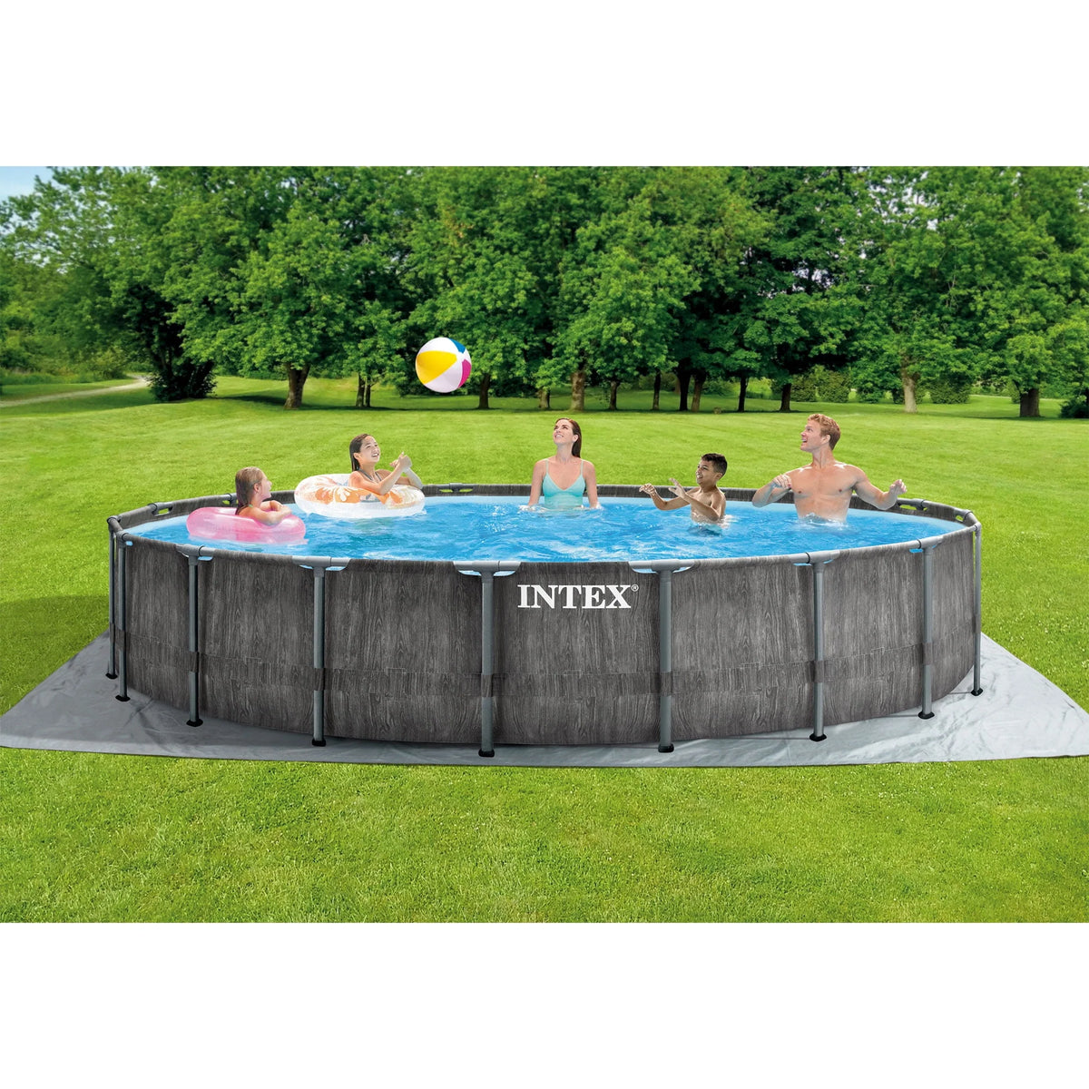 18' x 48 Above Ground Swimming Pool Set X841016