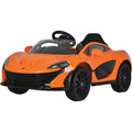 Orange 12V Ride on Car V43829