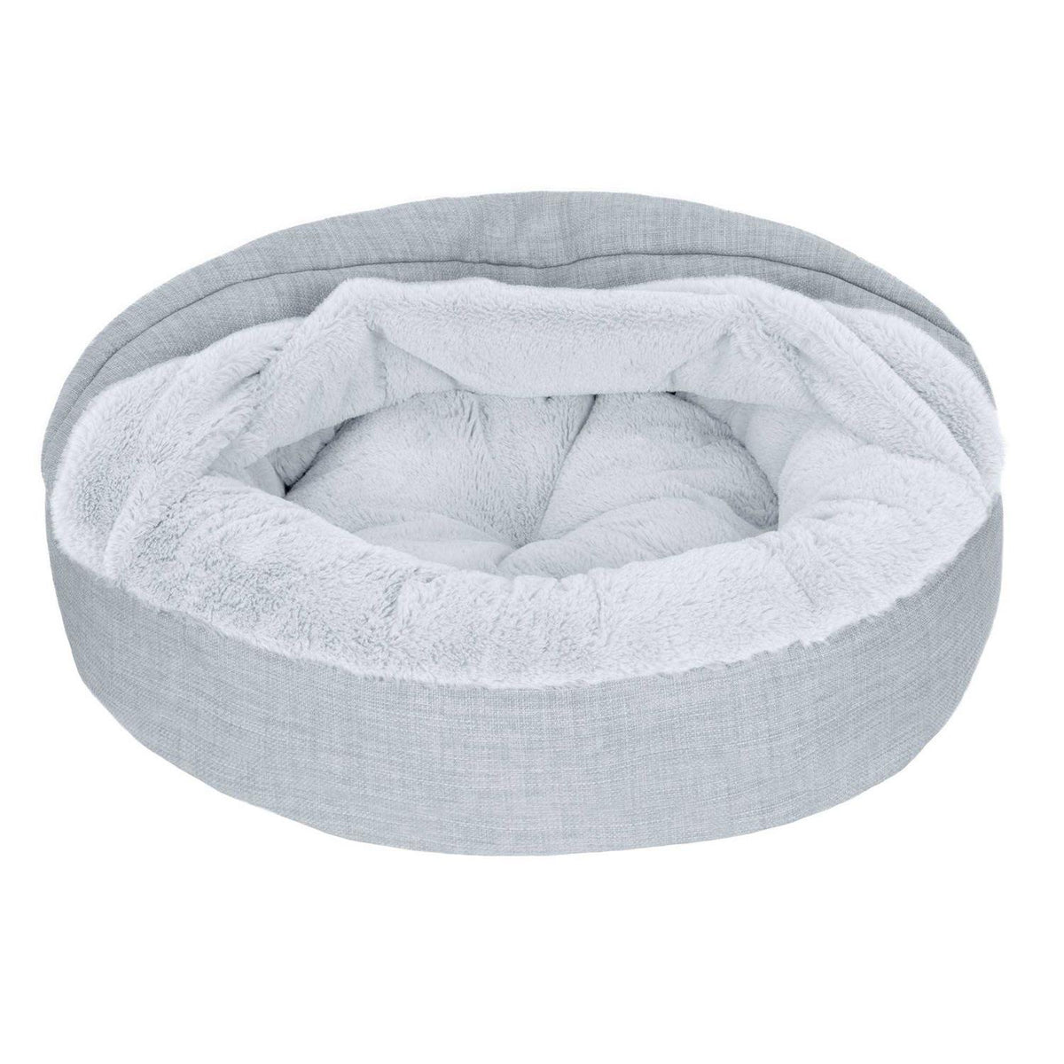 Plush Hooded Donut Pet Bed I700420