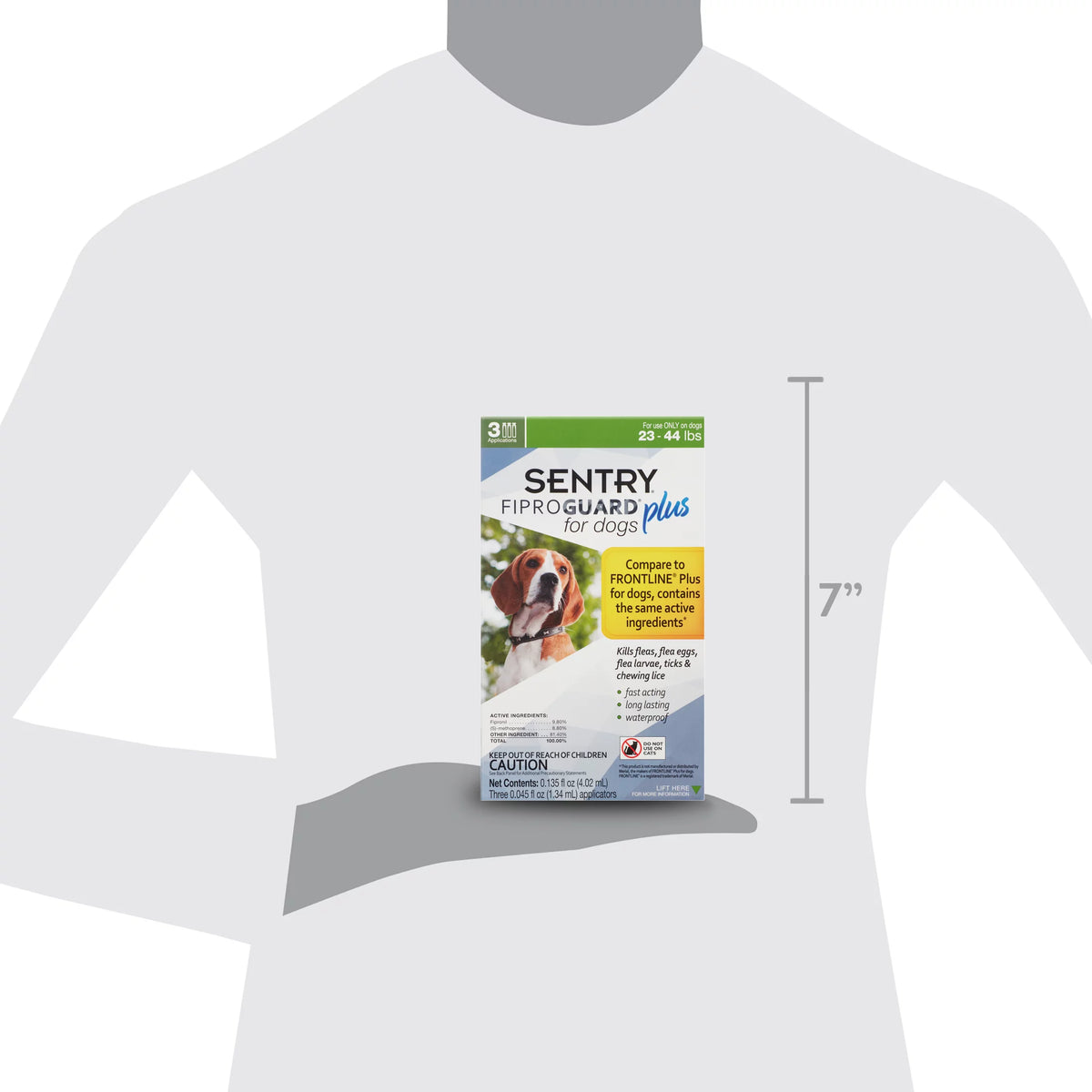 Dog Flea & Tick Topical 3 Monthly Treatments 3 Count S120839