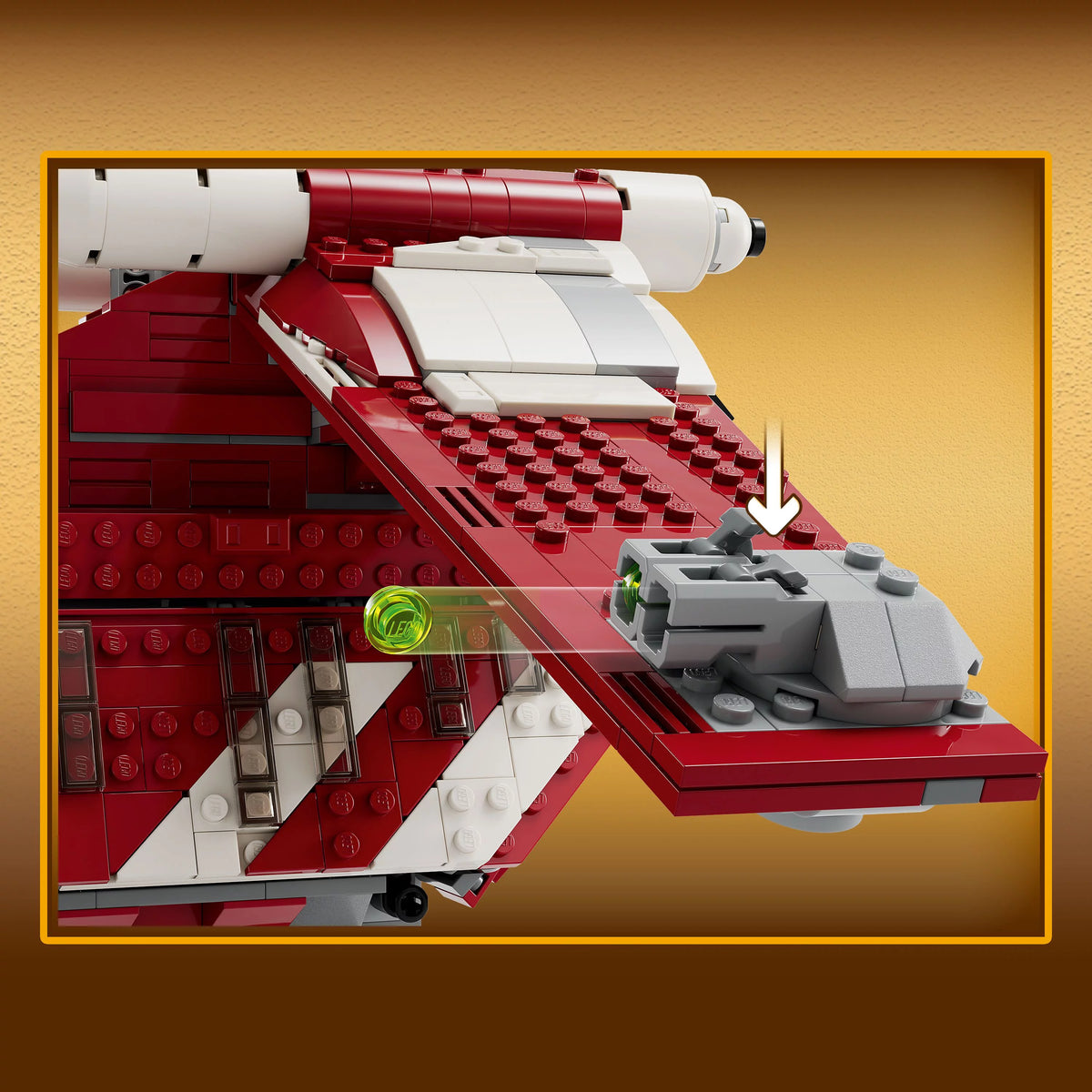 Buildable Star Wars Toy with 3 Clone Trooper Minifigures M72906