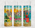 20 Oz Insulated Metal Tumbler with Lid and Straw M378082