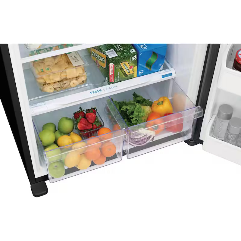 Top Freezer Refrigerator in Stainless Steel B68156