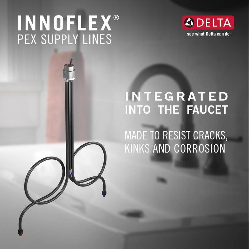 2-Handle Widespread Bathroom Faucet in Matte Black G940778