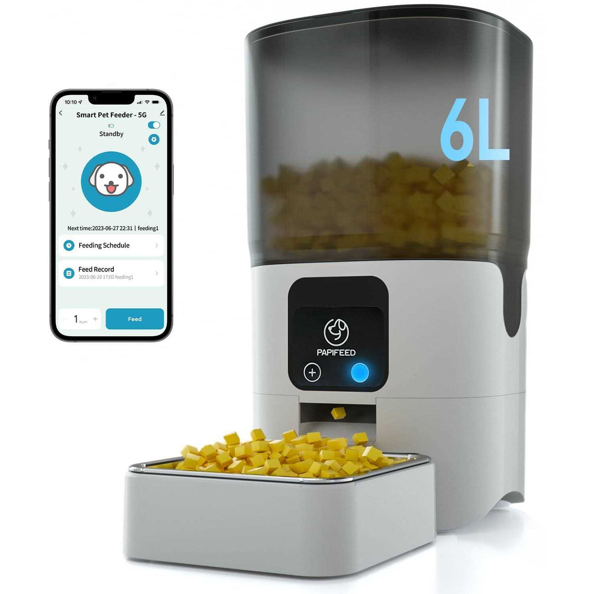 Automatic Cat Feeder with Slow Feeding Mode Z5548