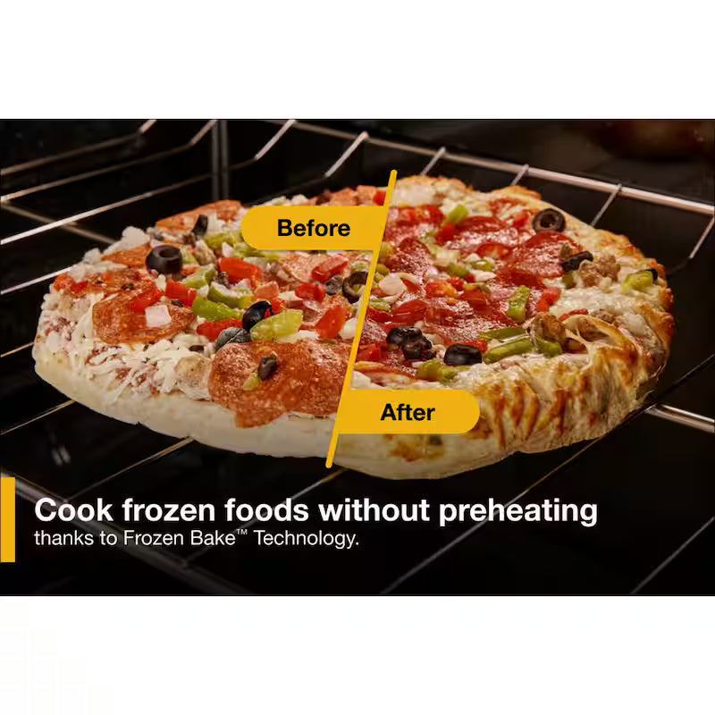 5-Burner Freestanding Gas Range in Stainless Steel X3820