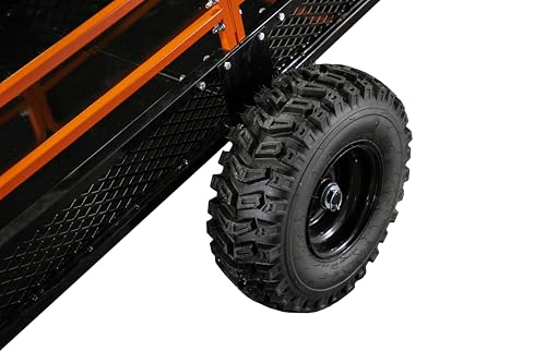 1500lb Utility Cart Cargo Trailer with Solid Steel Floor B638