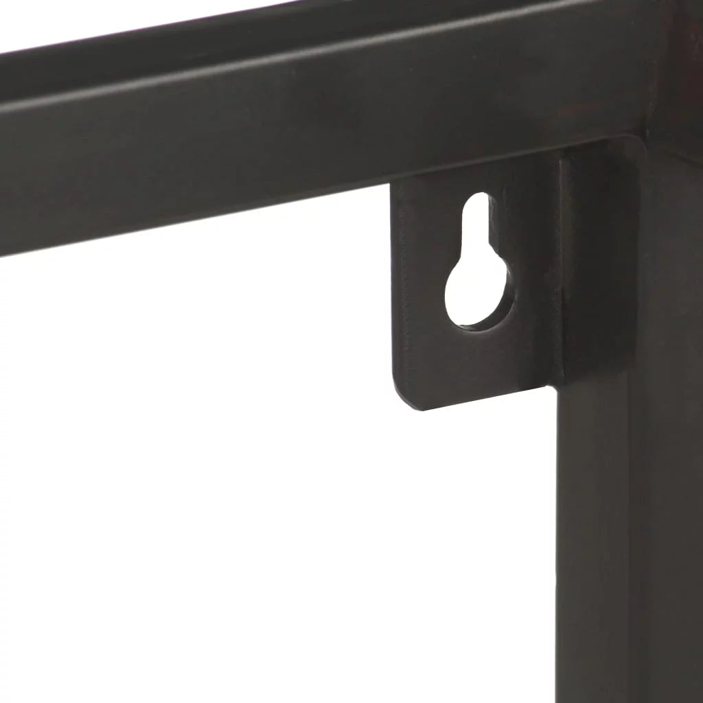 Wall Shelf Rough Mango Wood V187176