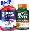 Magnesium Glycinate Gummies & Sea Moss Capsules L661