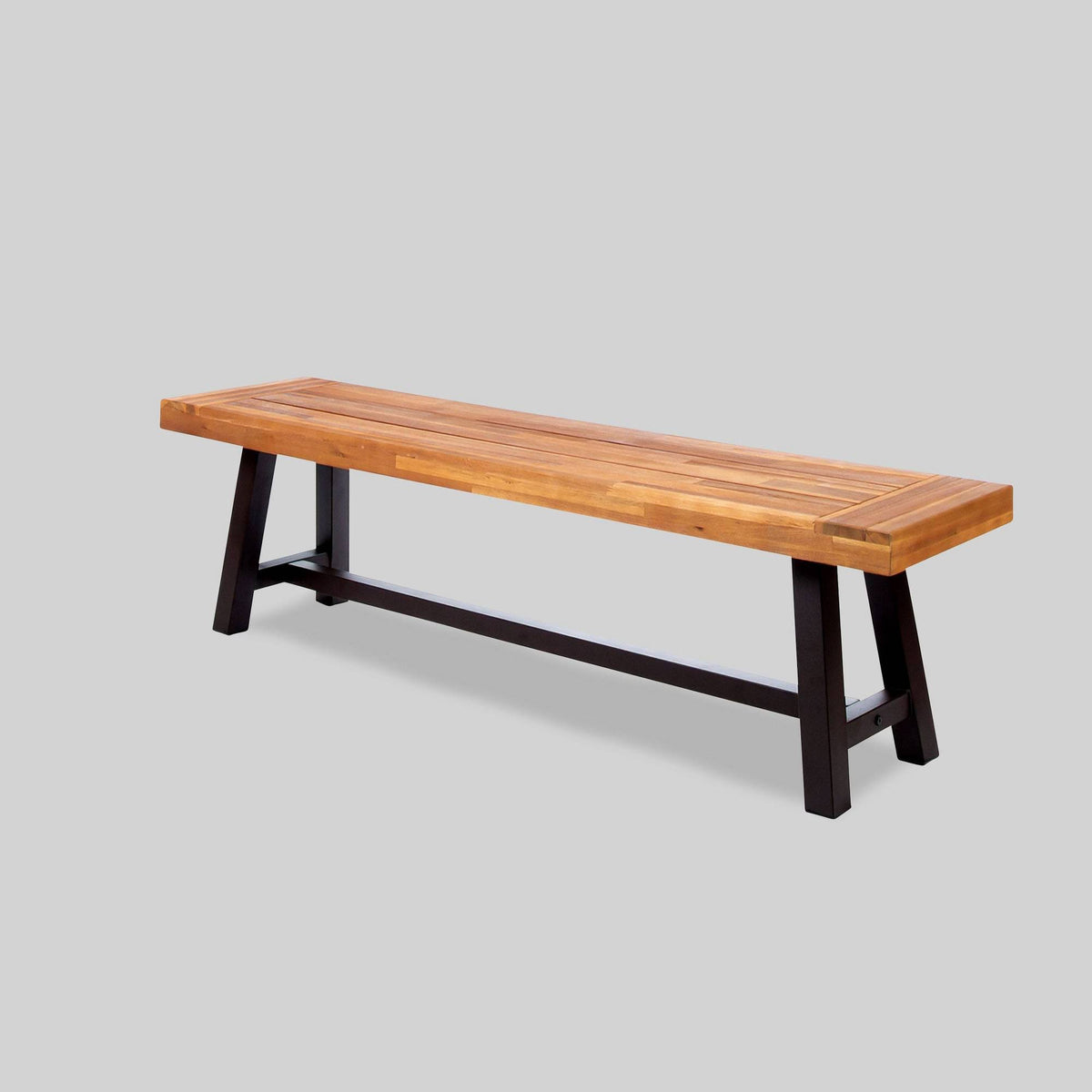 3-Piece Rustic Wood Patio Dining Set Z819170