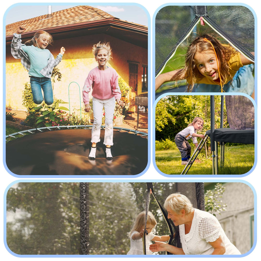 8ft Trampoline with 360 Safety Enclosure I107960