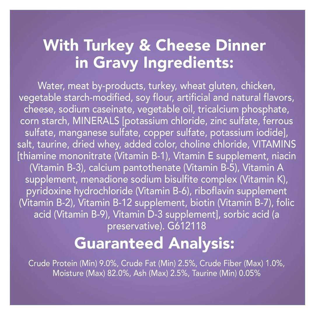 Turkey & Cheese Wet Cat Food Z596792