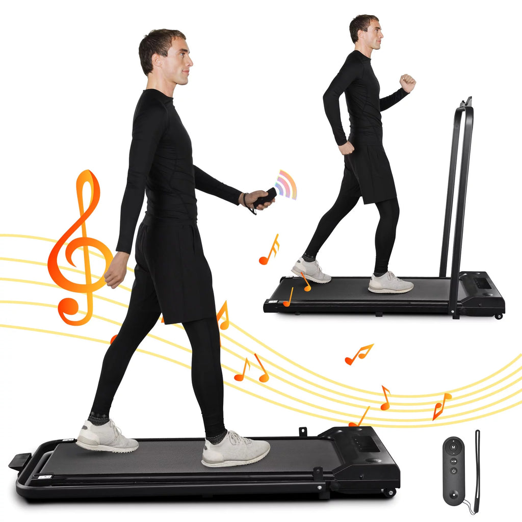 Foldable 2 in 1 Treadmill 1.5 HP H417906