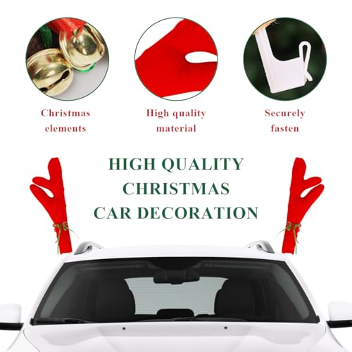 Reindeer Car Kit Antlers Nose Coffee V65904