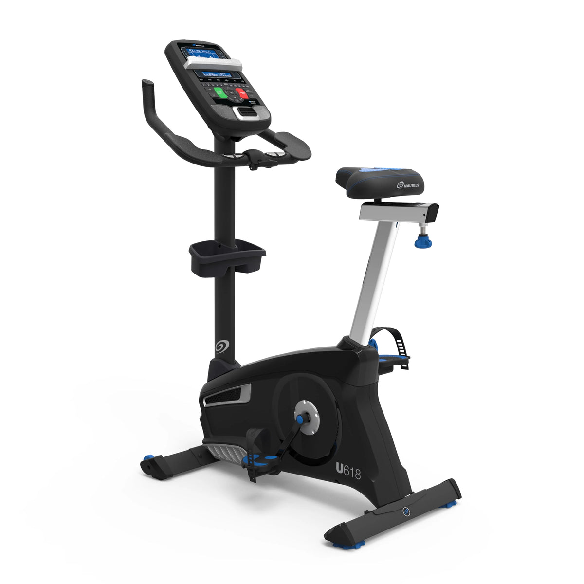 Upright Exercise Bike with Bluetooth Connectivity and 25 Levels of Resistance J69879