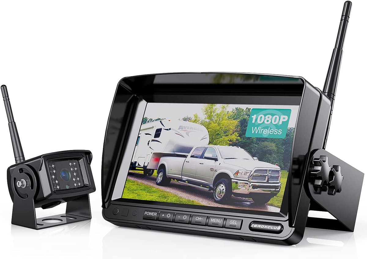 Wired Backup Camera System Kit with 7'' LCD Monitor O81418