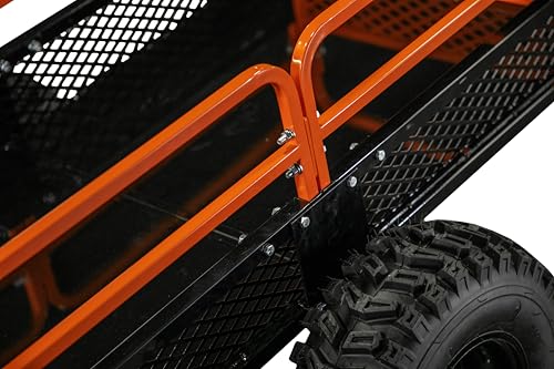 1500lb Utility Cart Cargo Trailer with Solid Steel Floor B638