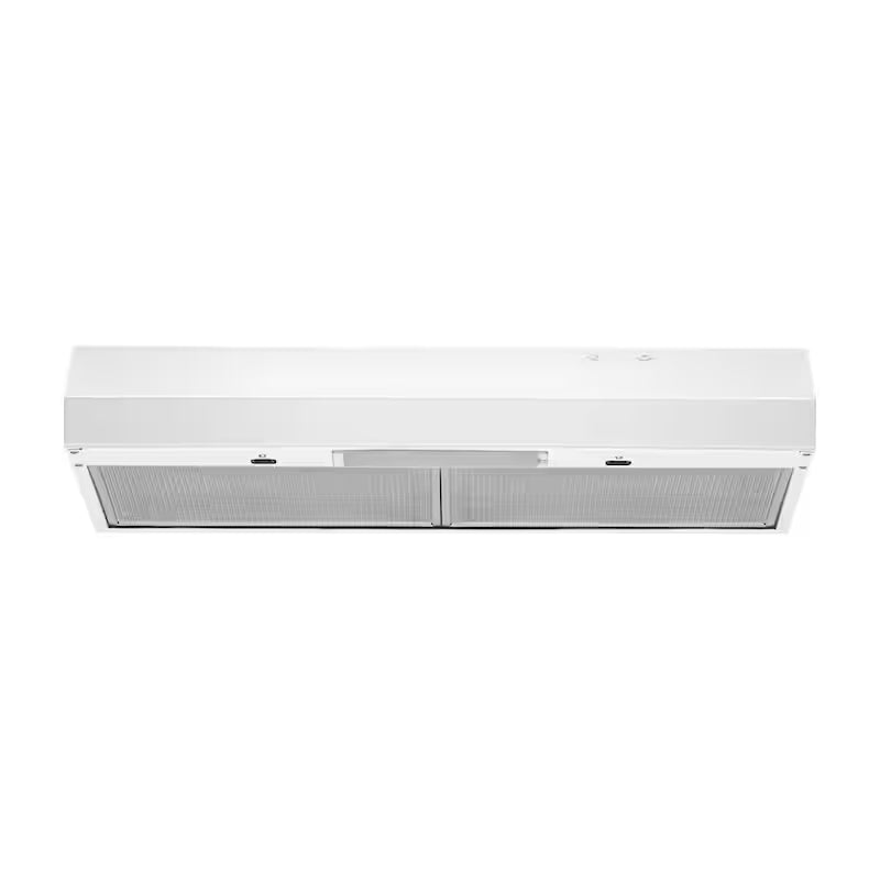 30 in. Under Cabinet Range Hood with LED Light in White D2891