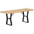 Solid Mango Wood Bench Q35977