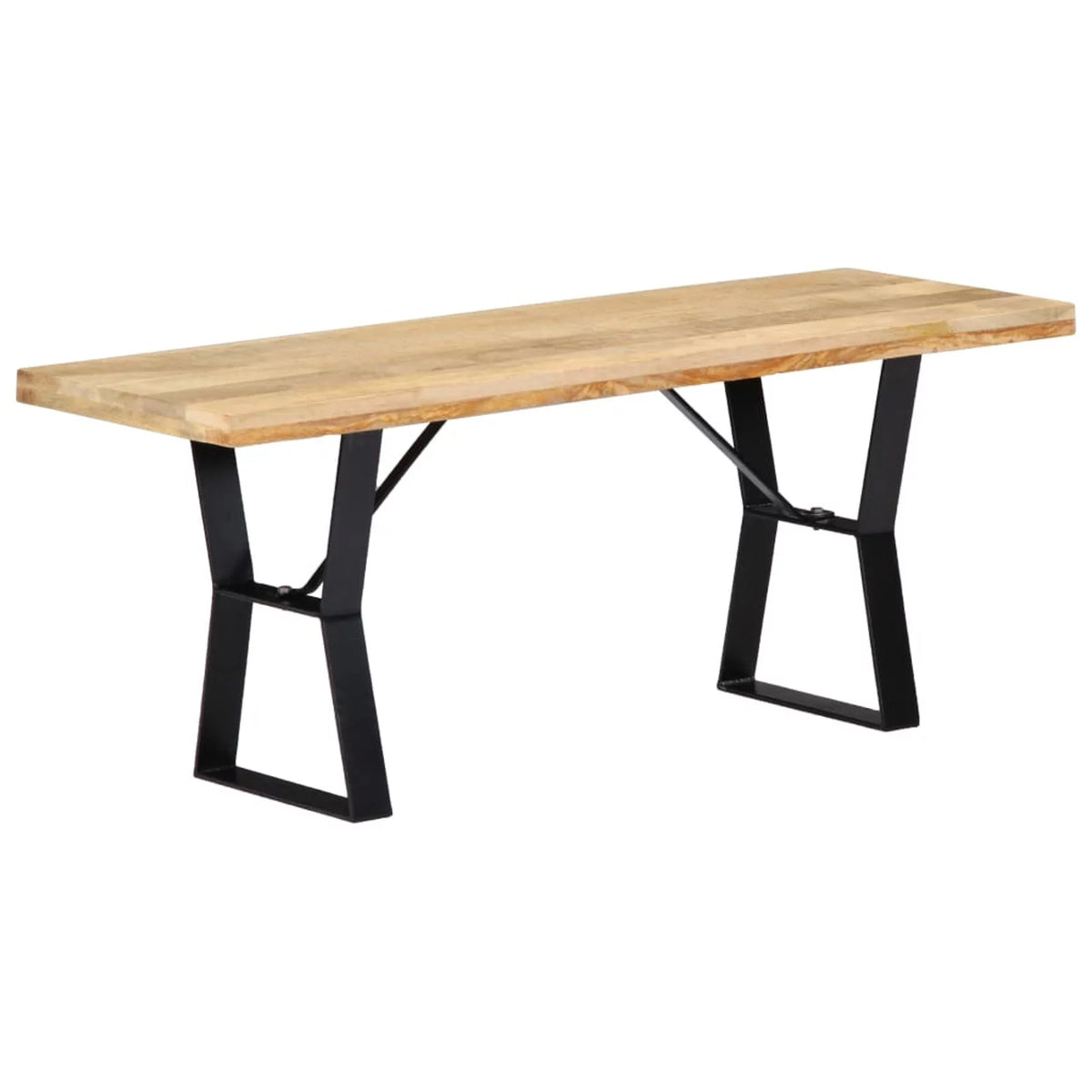 Solid Mango Wood Bench Q35977