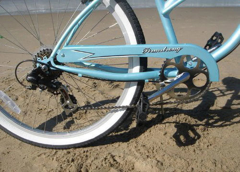 Seven Speed Women's Beach Cruiser Bike G695