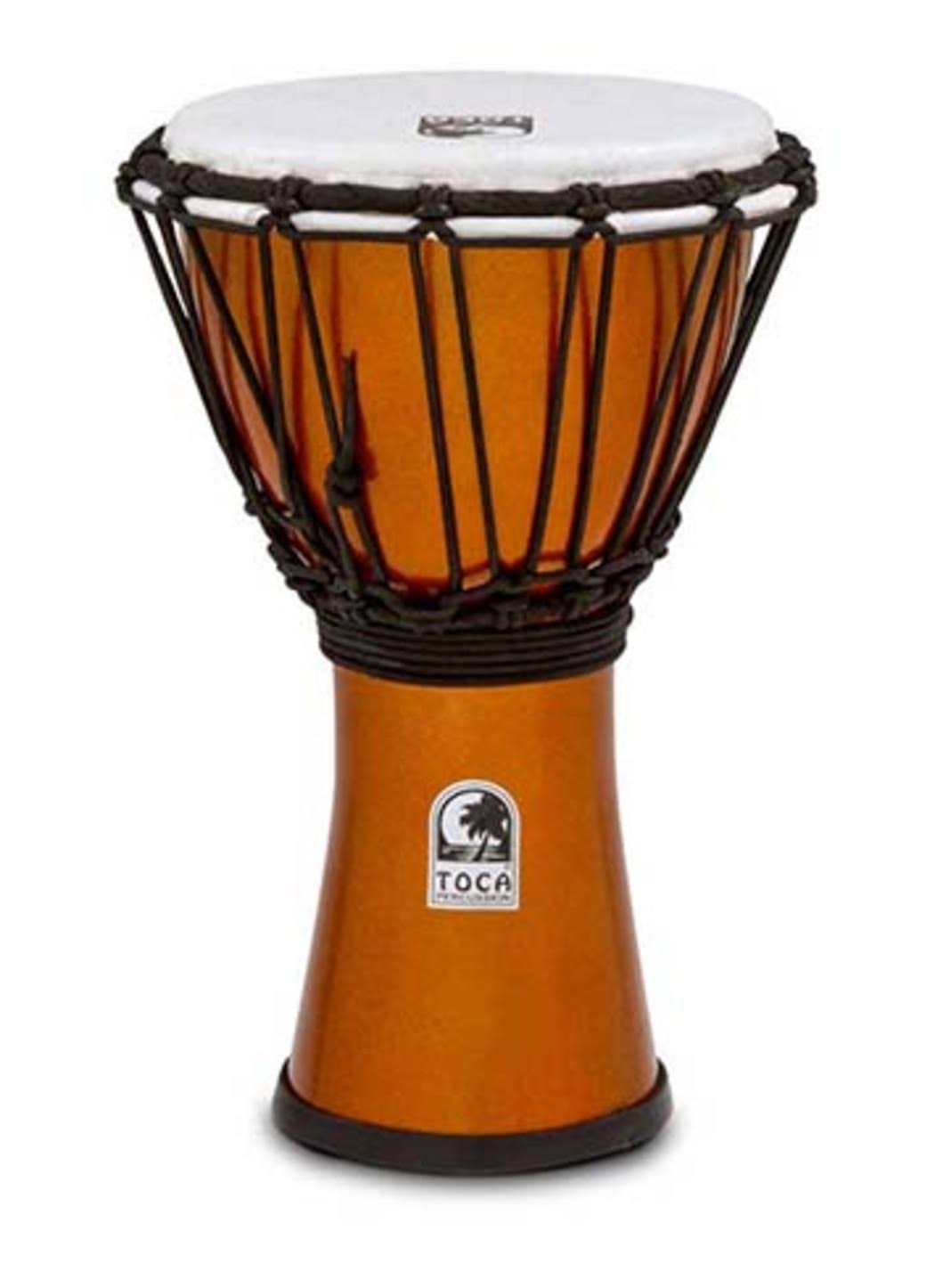 Metallic Orange Djembe Q185014