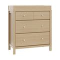 3 Drawer White Dresser F5361