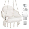 Hanging Hammock Swing Chair with Cushion W99486