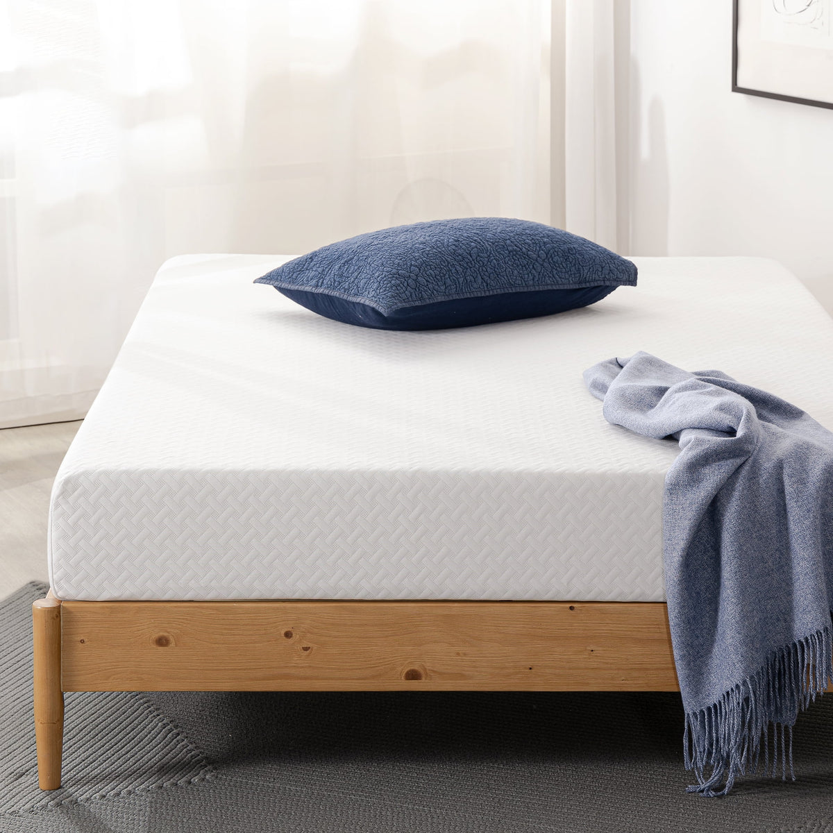 Queen Gel Memory Foam Mattress W974952