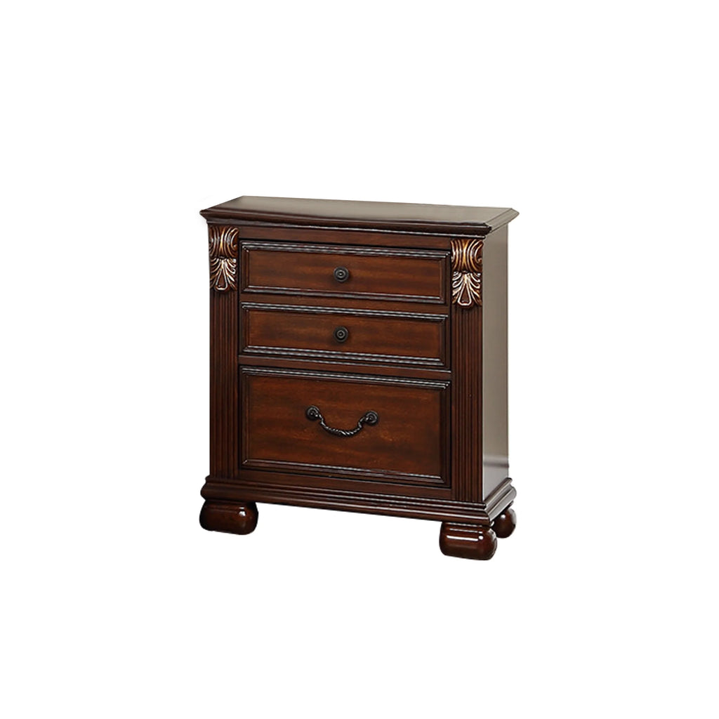 2-Drawer Wood Nightstand Y273163