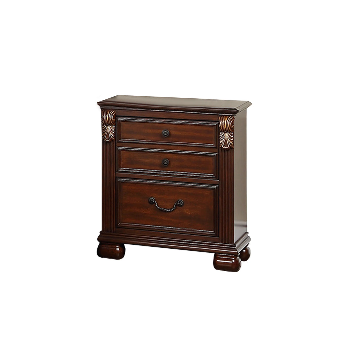2-Drawer Wood Nightstand Y273163