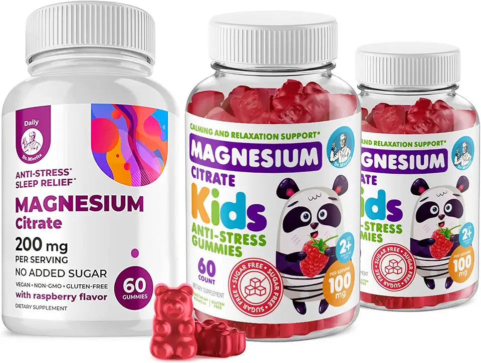 Sugar-Free Magnesium Gummies 120 count and 60 count E47267