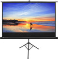 80” Portable Projection Screen with Tripod Stand and Carry Bag O765712