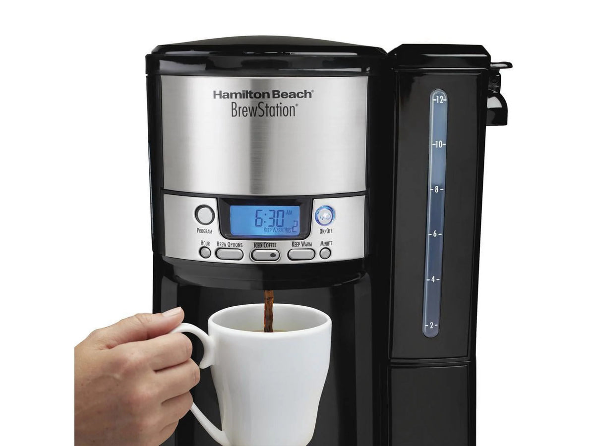 12 Cup Black Coffee Maker U840