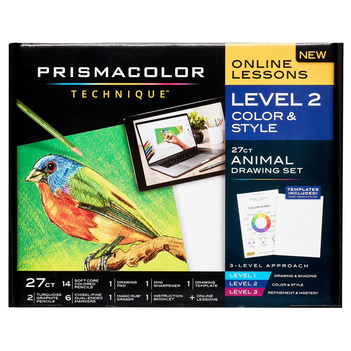 27-Piece Animal Drawing Set Z769