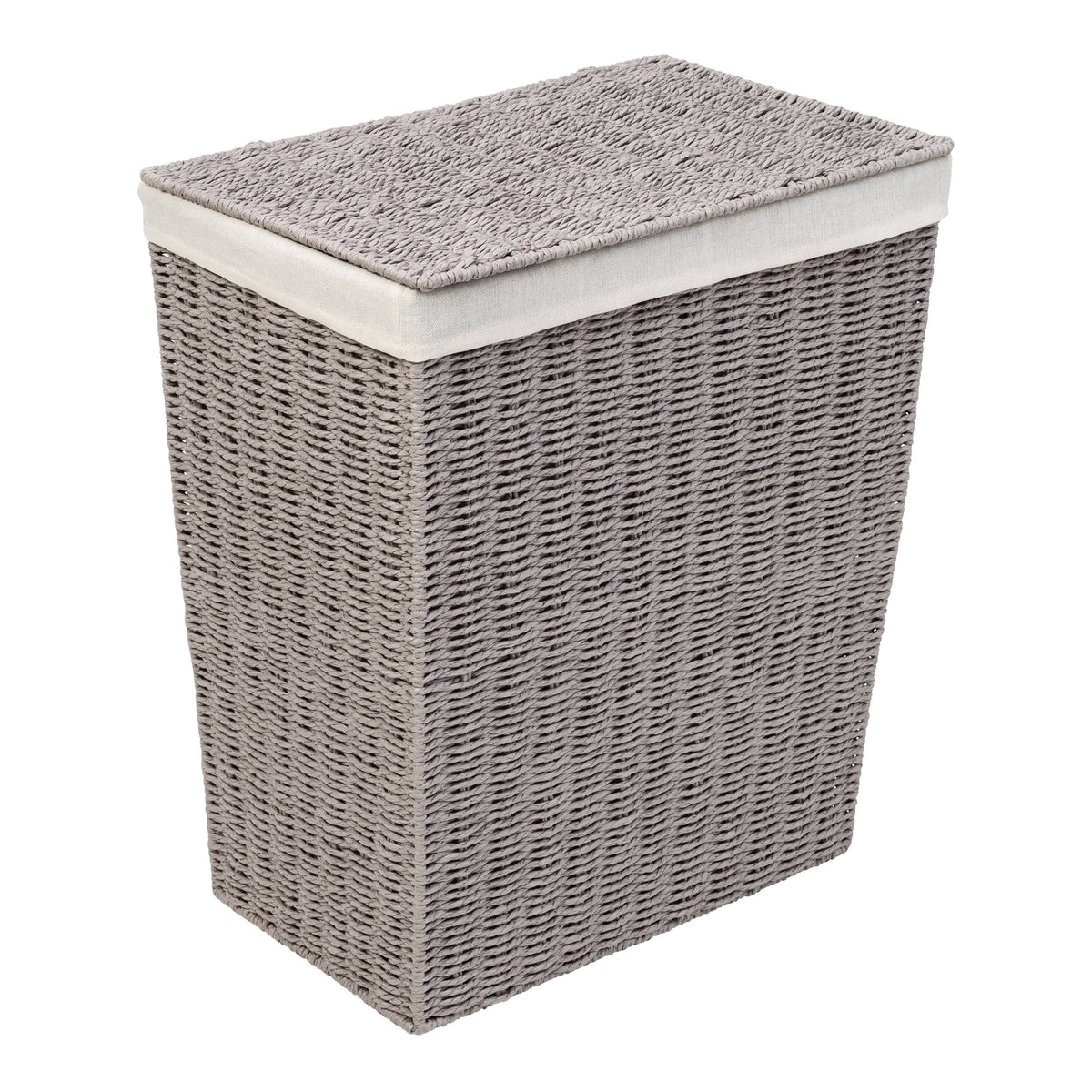 7-Piece Twisted Paper Rope Woven Bathroom Storage Basket Set Y400