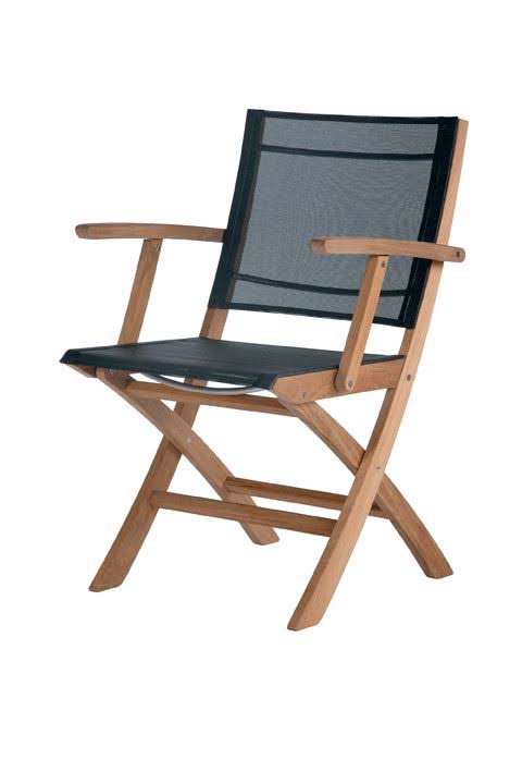 Teak Folding Armchair J63063
