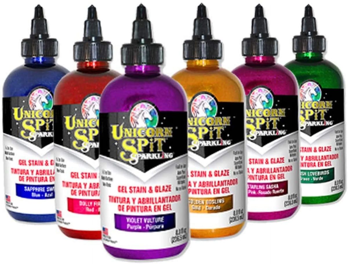 8 oz Gel Stain & Glaze Paint Bundle with Glaze Coat Kit X37541