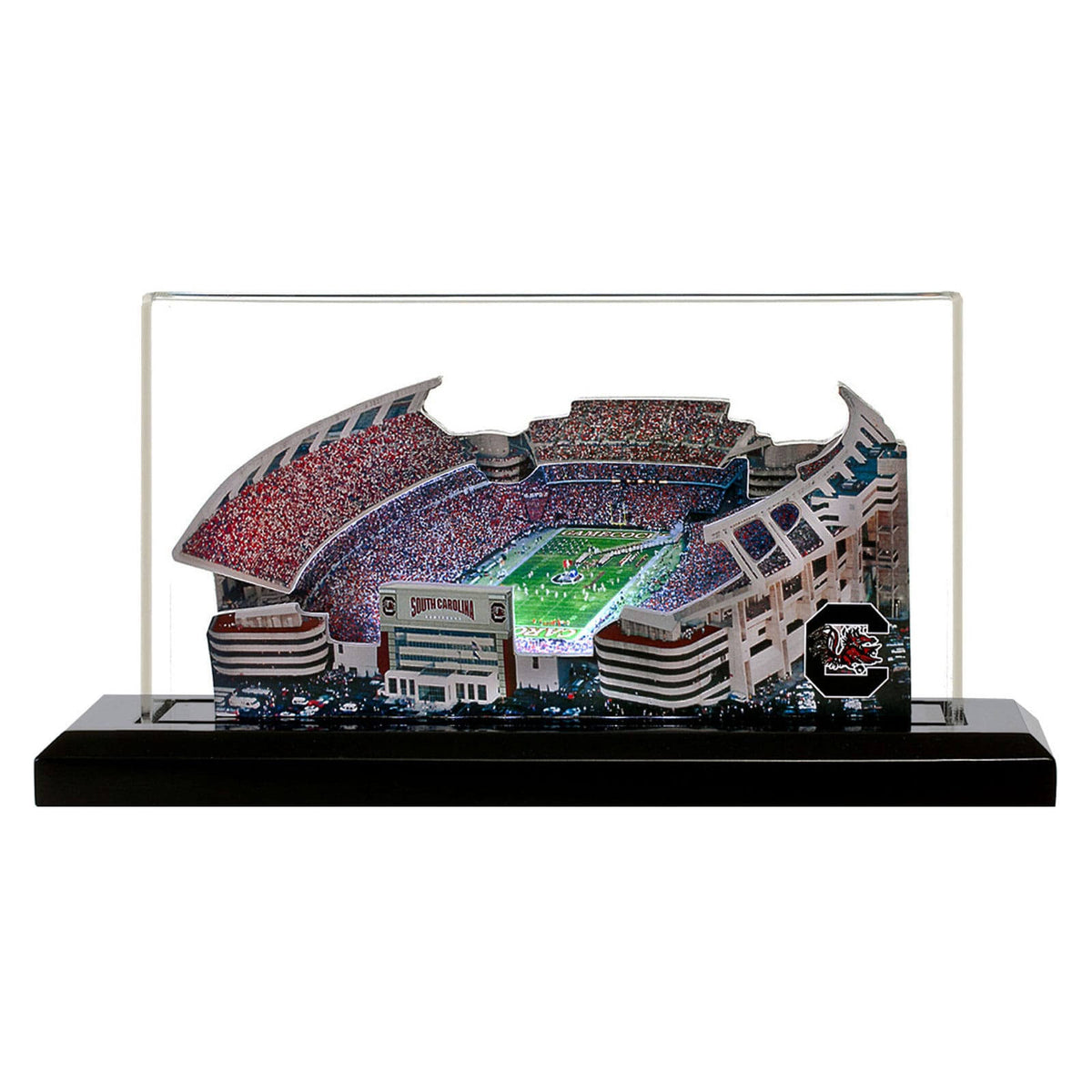 Light Up Stadium with Display Case I88802