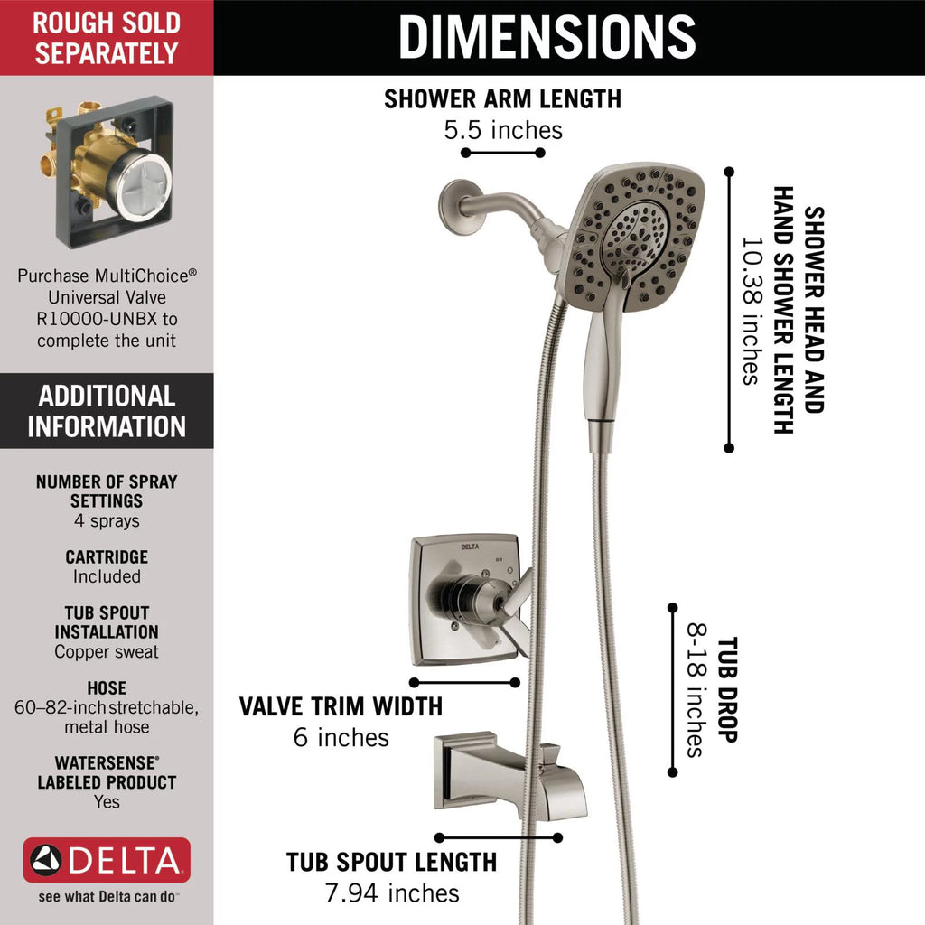 Tub And Shower D1271