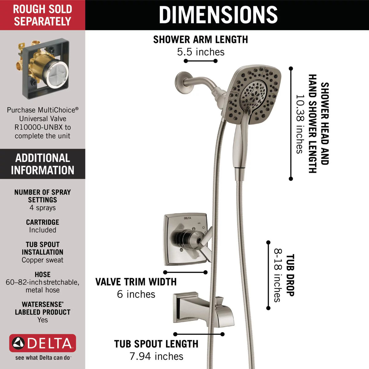 Tub And Shower D1271