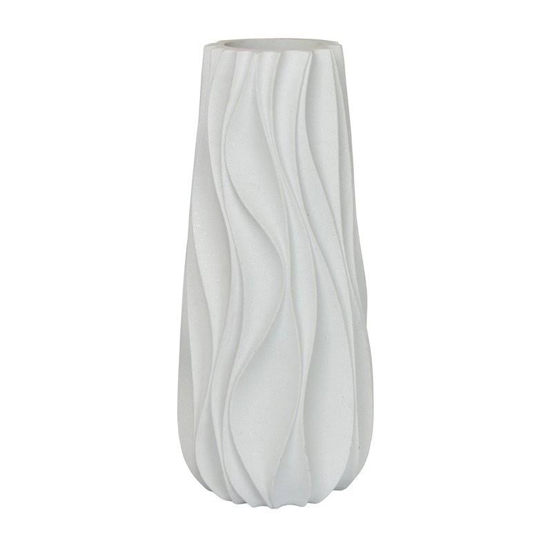White Textured Vase N879416