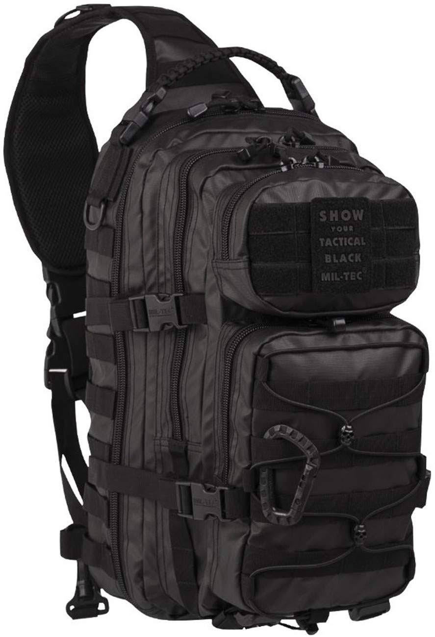 Large Tactical Black Assault Pack Y38726